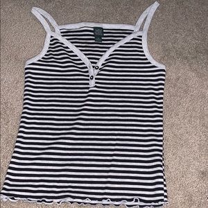 Stripped tank top